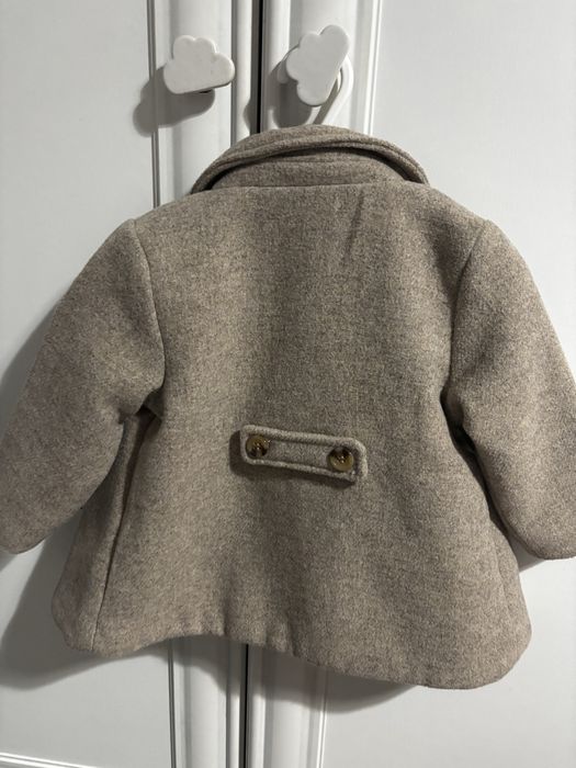 Palton bej H&M 74, nou