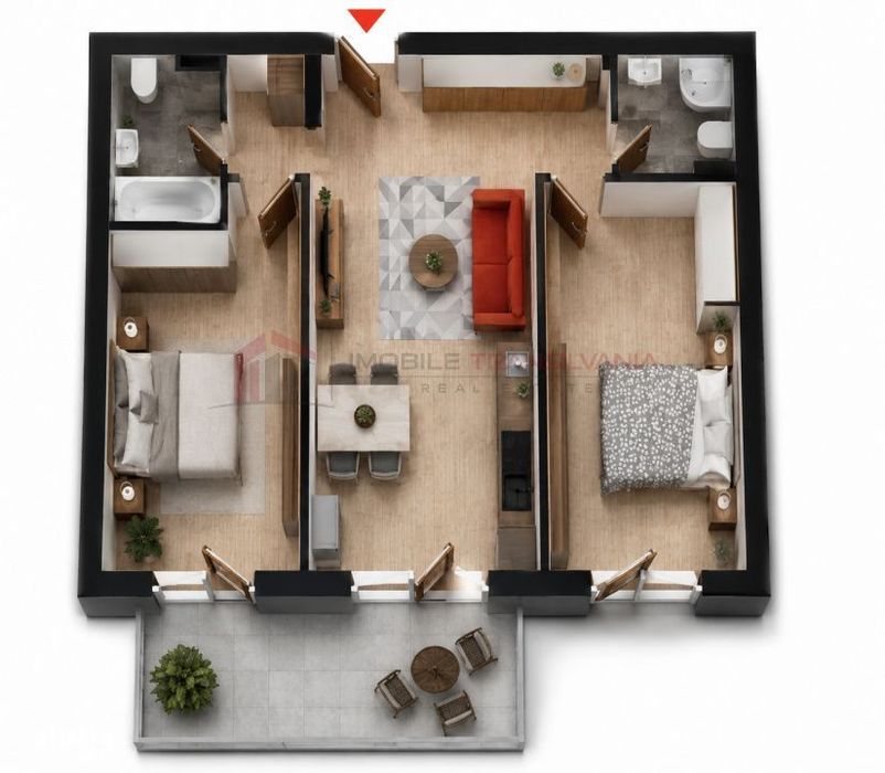 Apartament 3 camere Bloc Nou Zorilor | Comision Zero