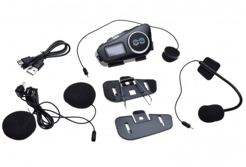 Intercom Hebe Y6X moto ATV scuter sistem comunicatie