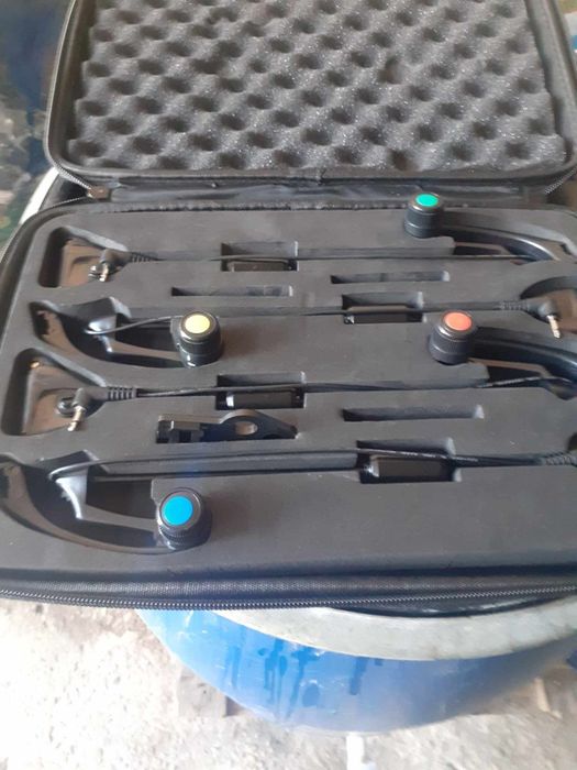 Здравейте продавам сигнализатори Carpacademic на два риболова