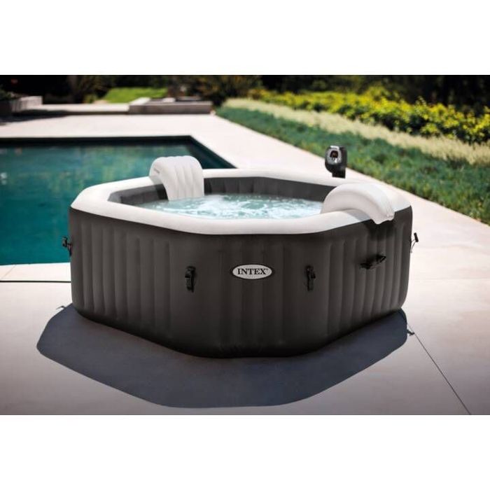 Надуваемо джакузи Intex PureSpa Bubble Delux 4 места
