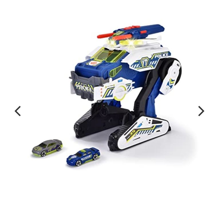 Vand Dickie - Rescue Hybrids - Police Bot - Sunete si lumini - 2 1/64t