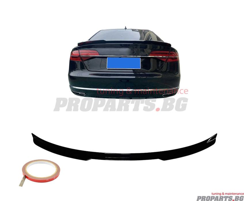 Спойлер за Audi A8 D4 10-17 S line