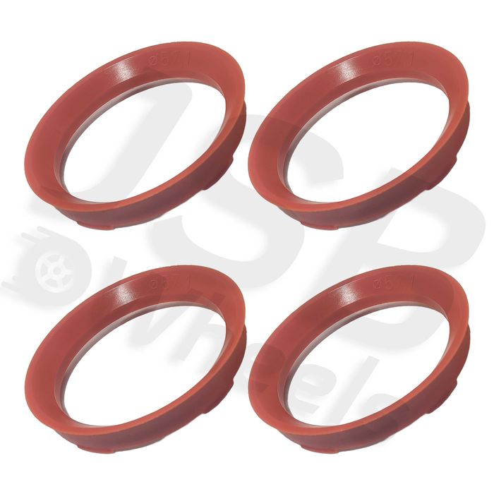 Set inele de centrare ghidaj jante noi 67-57.1 mm VW, Seat, Skoda,Audi