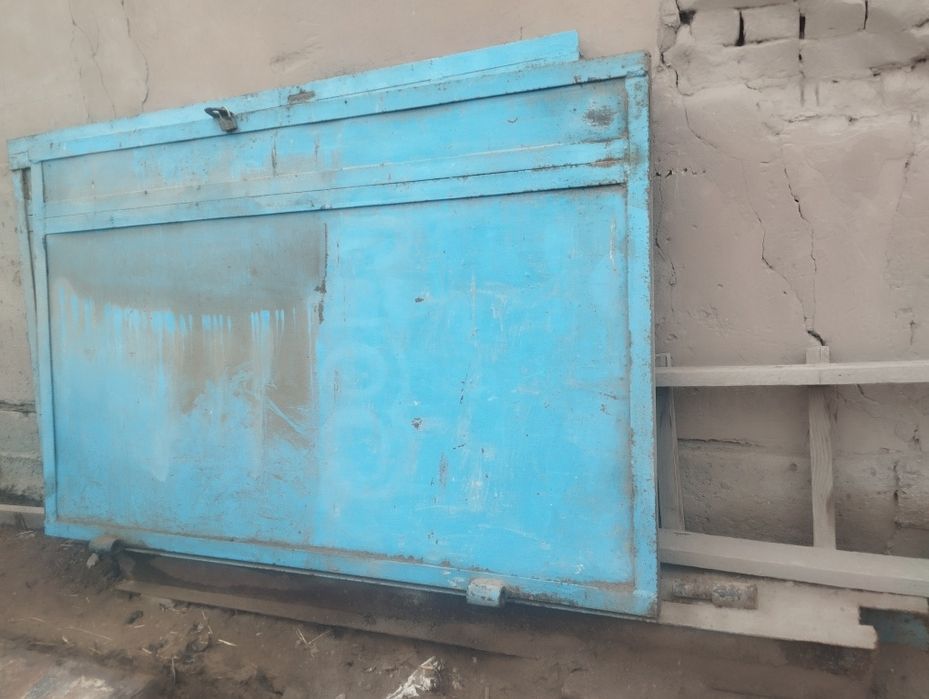 Темирден ворота таза материял