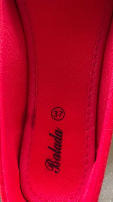 Balerini dama imitatie piele intoarsa nr.37