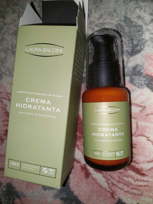 Crema de fata hidratanta PURA NATURA, 100% ingrediente naturale, 50 ml