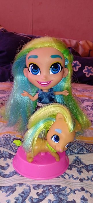 Лот кукла с животинка и Барби