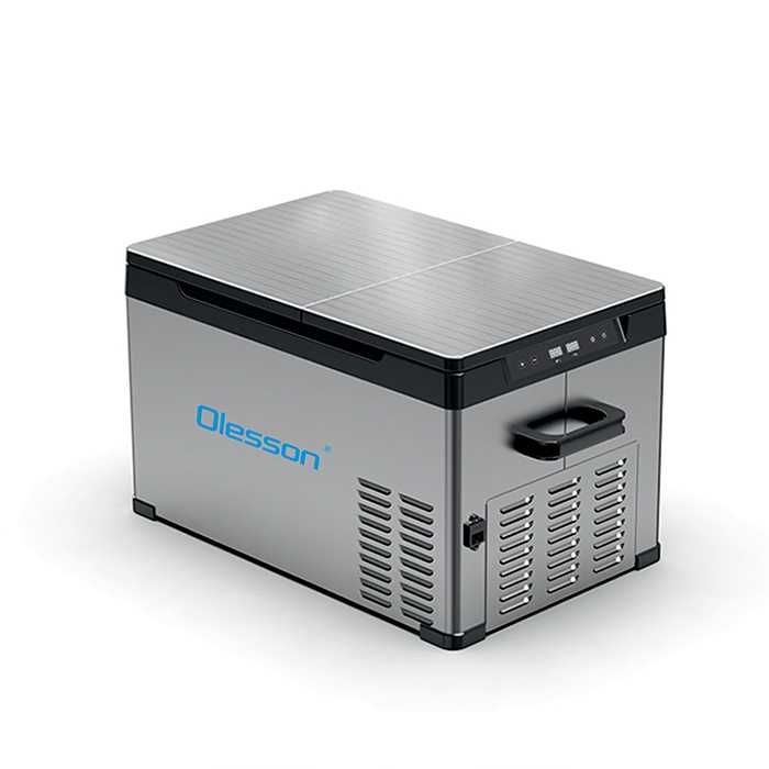 Портативен хладилник Olesson 22L с фризер – 12V / 24V / 220V автомобил
