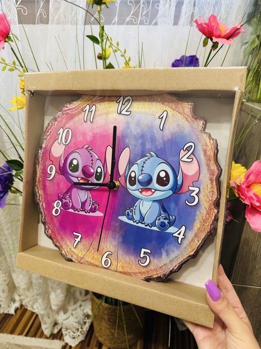 Ceas de perete lilo & stitch
