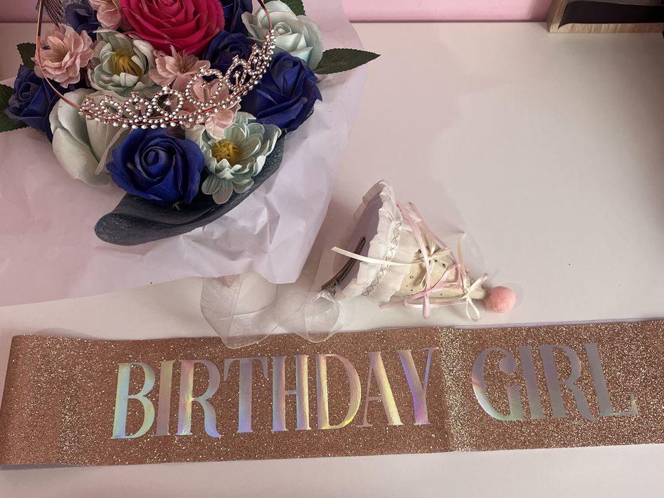 Cute gift set для девушки игрушки, букет, аксессуары