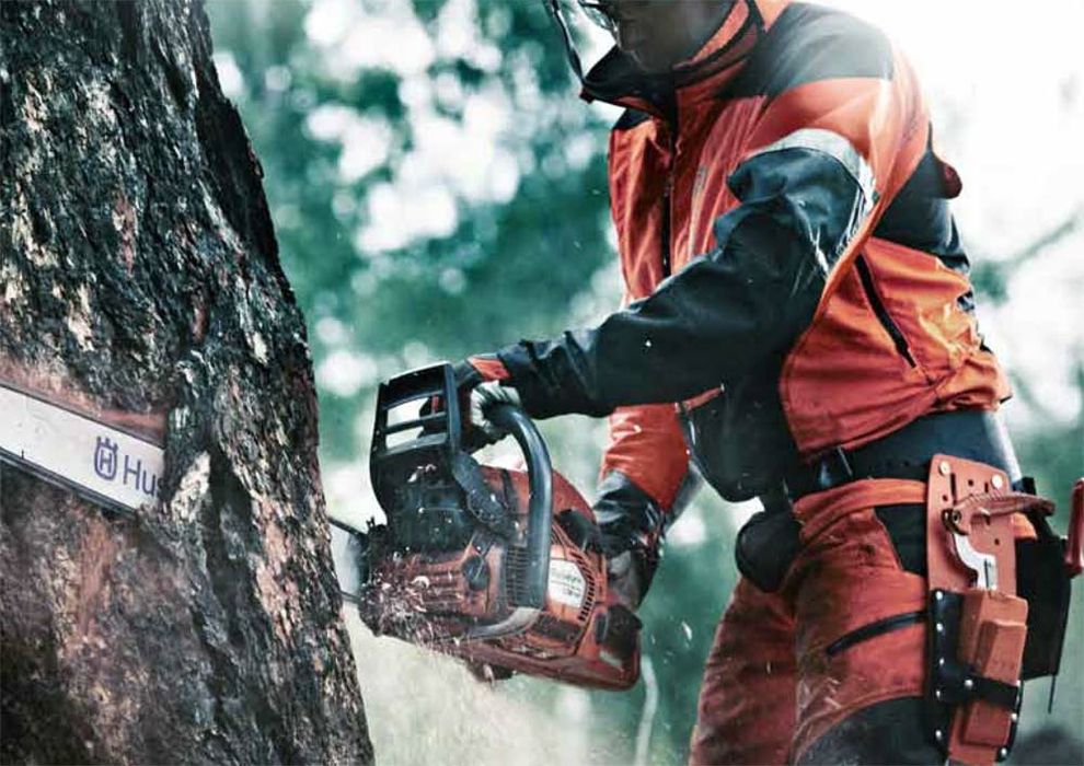 Спил дерево и драва, услуга бензопила