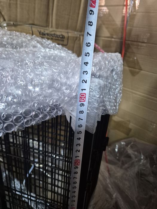 Yaheetech Голяма 16-панелена металена кошара за кучета и други домашни