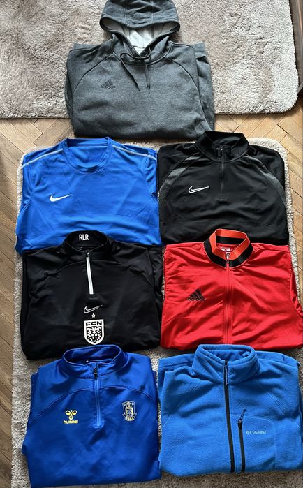 Футболни мъжки горнища Адидас,Найк