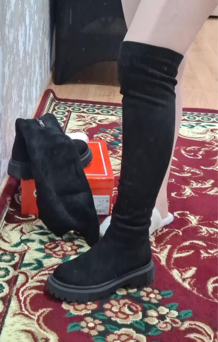 Зимние ботфорты 37 размера