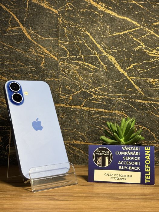 Iphone 16/128GB/Garantie 2 ani Centrul de Telefoane/rate