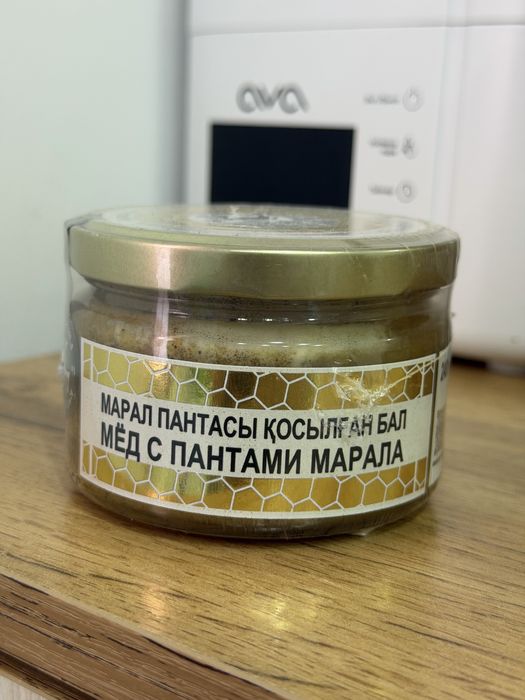 Мёд с пантами марала