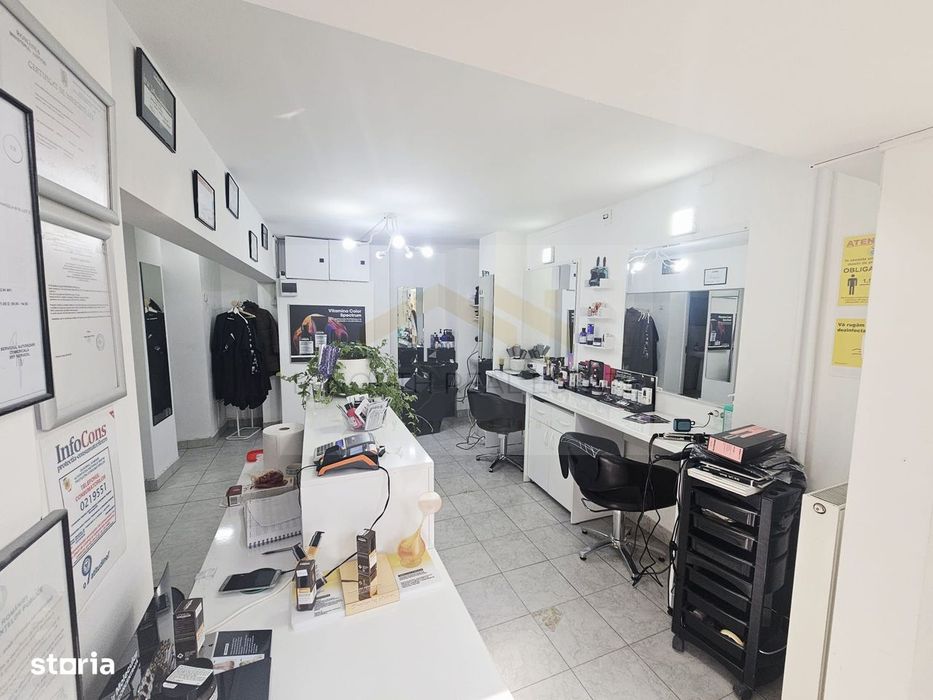Spațiu coafor / frizerie / manichiură–pedichiură de închiriat – Mihai