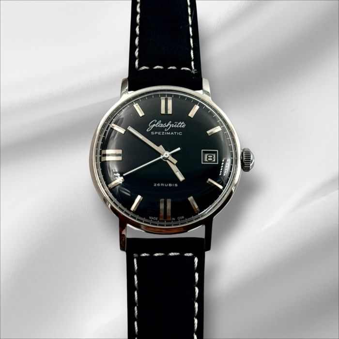 Glashutte Spezimatic мъжки рядък винтидж часовник