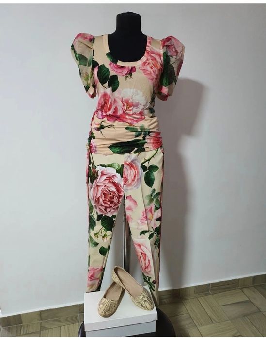 Balerini cu imprimeu snake print din piele naturala moale,confortabili