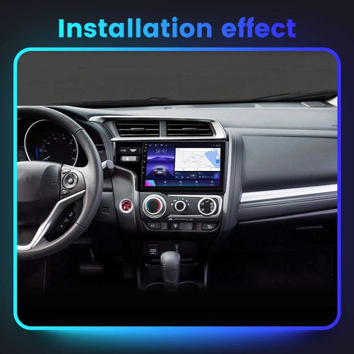 Navigatie Android 14 Honda Jazz IV 2013 2020 1/8Gb Waze CarPlay CAMERA