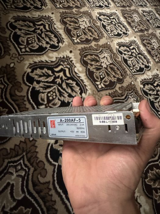 Блок питание 5+ вольт 40 ампер