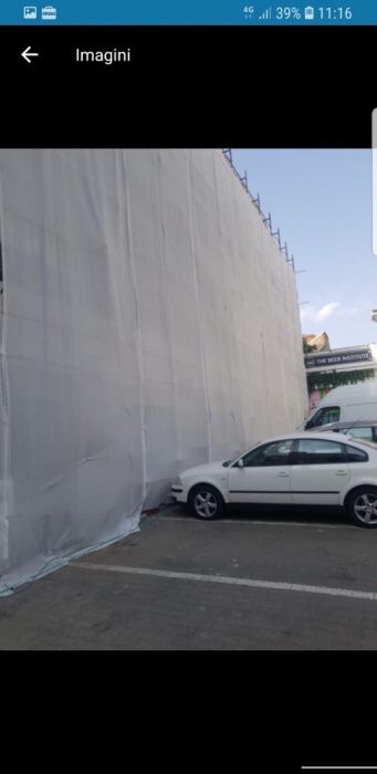 PLASA Protectie/Umbrire 3x50m,CULOARE ALBA-GradUmbrire 50% si 85%