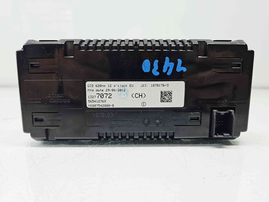 Display bord Opel Zafira C (E75) Combi [Fabr 2011-2017] 13277072