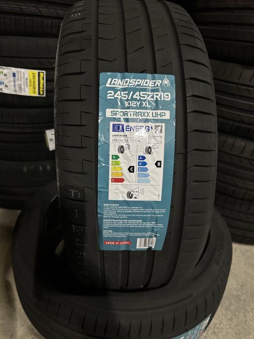 Нови летни гуми LANDSPIDER UHP 245/45R19 102Y XL НОВ DOT БОРД 2454519