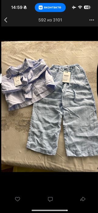 Новый комплект zara 6-7 лет новый