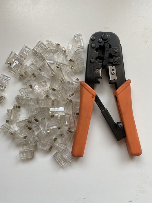 Клещи за кримпване на rj 45