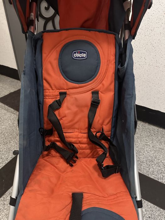 Прогулочная коляска Chicco liteway + утепленный флисовый конверт