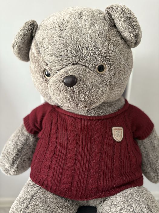 Серая мишка “Teddy” средняя