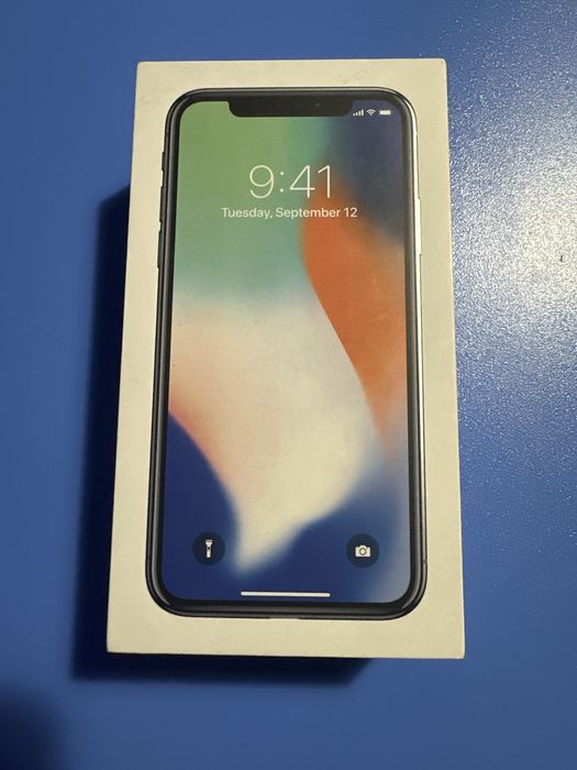 Iphone X белый 256gb 60%