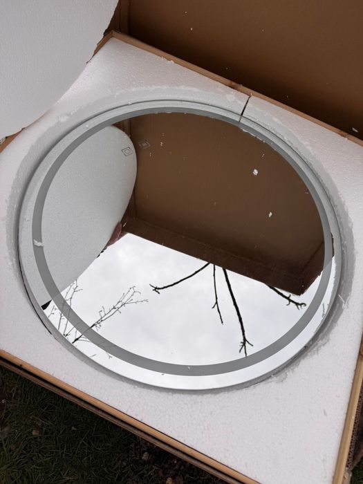 Oglinda pentru baie cu iluminare Led Deykay 60cm diametru