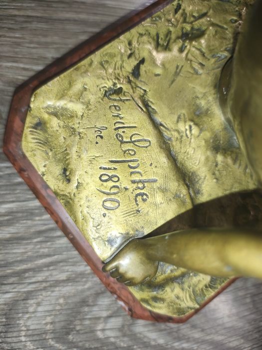 Statueta din bronz FerdLepike