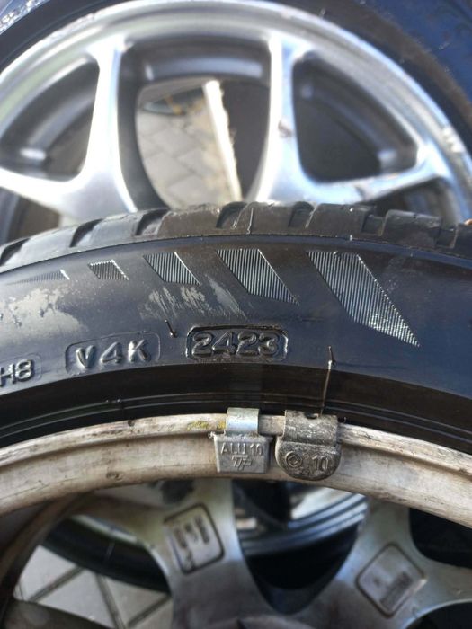 Джанти 5х100 със зимни гуми 17цола