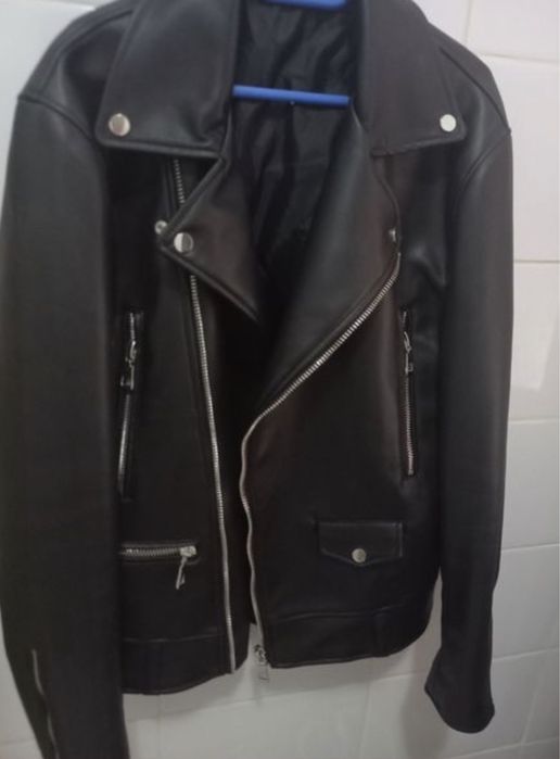 Geaca piele Zara men, M