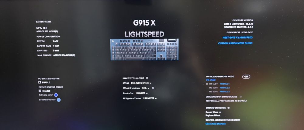 Oferta Tastatura Logitech G915 X Lightspeed Clicky ieftin