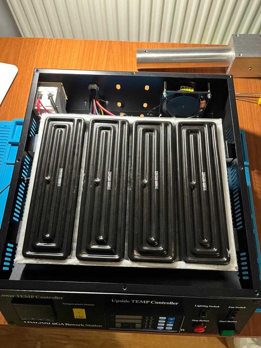 Achi IR6500 - 2400w Bottom heater upgrade 210mm x 265mm