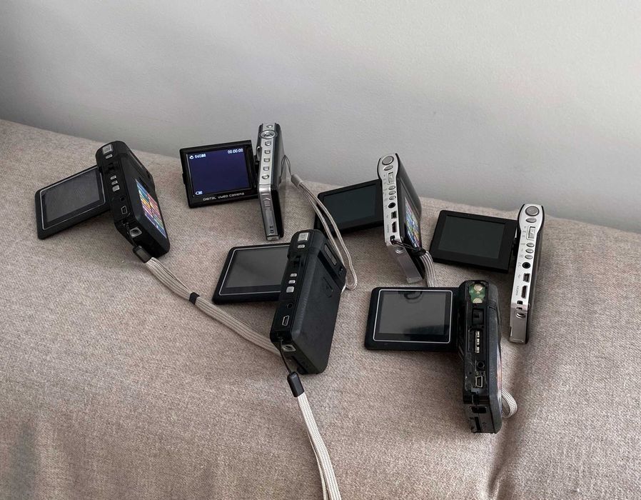 Lot de 6 camere video FullHD digitale diverse defecte JTC si Jay-Tech