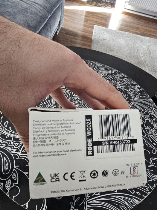 Microfon Wireless RØDE Wireless GO II – NOU, Sigilat, Set complet!