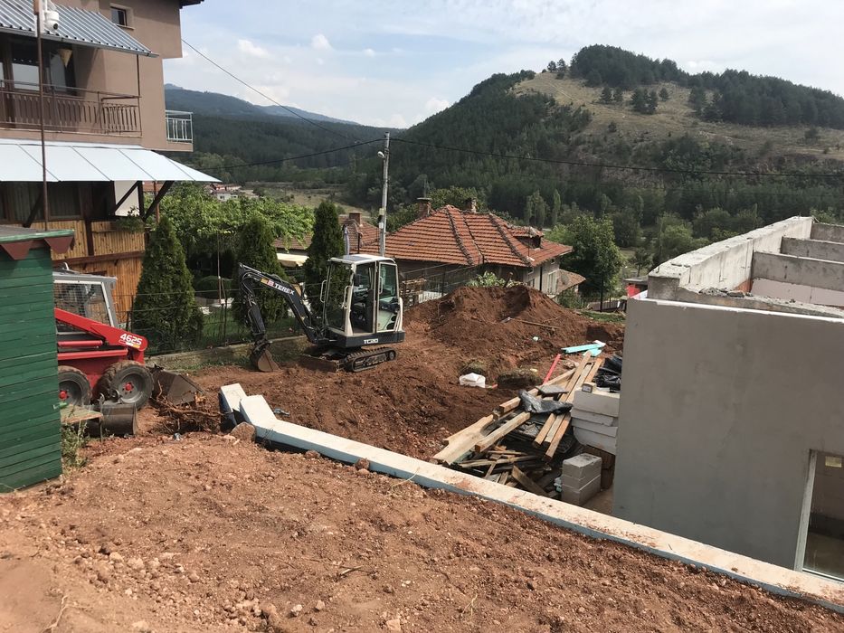 Камион с кран 7метра, бобкат, мини багер