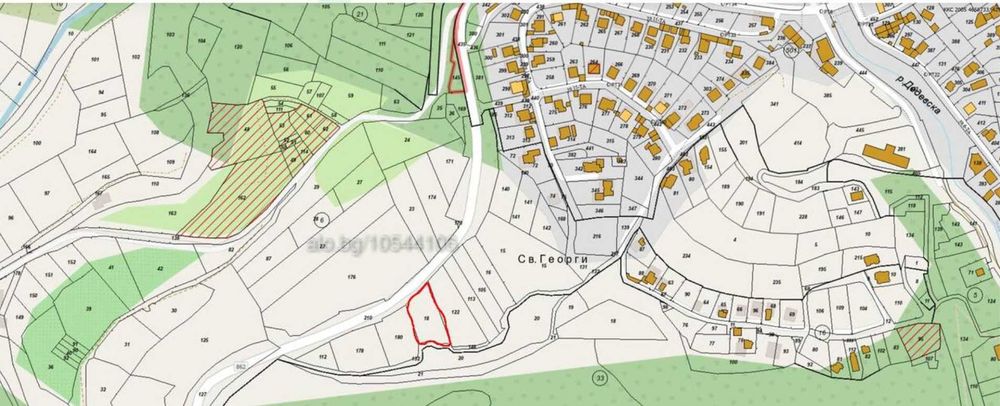 Продава се Парцел в с. Храбрино, Област Пловдив - 1400 кв.м за 43 €/кв.м - Снимка #1