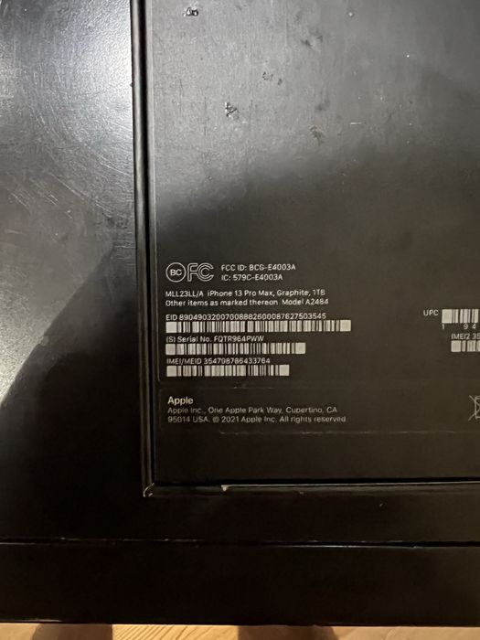 Iphone 13 Pro Max 1 tb