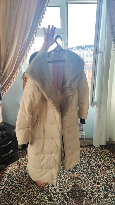 Дублёнка длинный