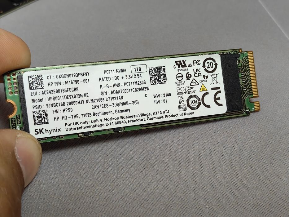 Продам 1TB(1024Gb) SSD M.2 Pci-e 4x4.0