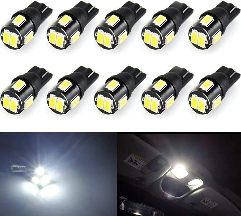 Becuri cu led T10 6 leduri