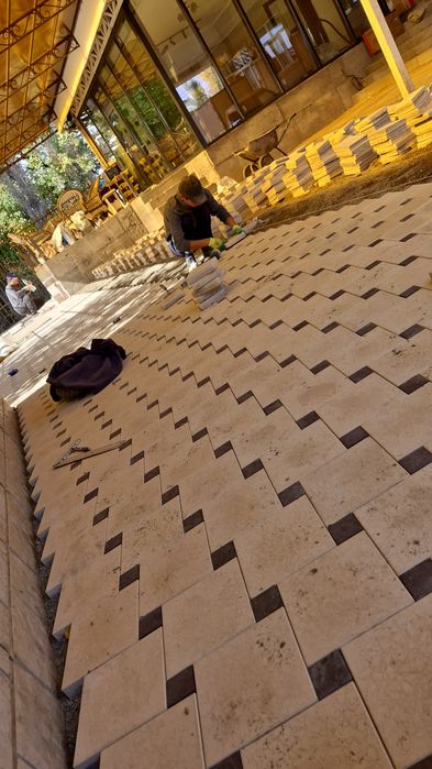 Укладка Брусчатка