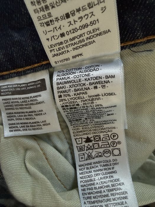 Blugi LEVIS 531 Slim Albastru Barbati | Marime 36 x 34 (Talie 94 cm)